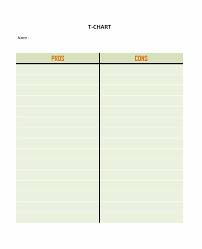 27 Printable Pros And Cons Lists Charts Templates