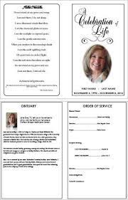 How to create your own custom funeral card. How To Make A Funeral Programme Using Ms Word Funeral Memorial Order Of Service Advice