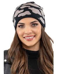 Tommy Hilfiger dámská čepice s leopardím vzorem