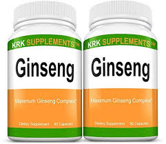 2 Bottles Ginseng 1000mg Per Serving Panax Ginseng Eleutherococcus Senticosus Extract Korean Ginseng Carb Blocker White Kidney Bean Extract White Kidney Beans