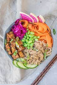 Vegan Poke Bowl Recipe Vegetarian Recipes Healthy Recipes Tofu