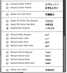 Foreign Fonts Apple Community