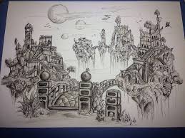 1001 Images Inspiratrices De Dessin De Paysage Magnifique Dessin Paysage Dessins De Fantaisie Dessin