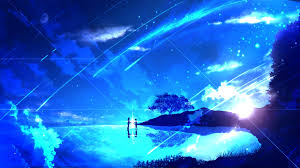 Desktop Wallpaper Couple Anime Girl Night Kimi No Na Wa Hd Image Picture Background Acfaf7 Here are only the best windows anime wallpapers. desktop wallpaper couple anime girl