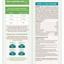 Kitchen flavor cat kitten 8kg. Only Natural Pet Powerfood Fowl Fish Dinner Cat Food Only Natural Pet