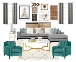 Grey Turquoise Gold Living Room By Theofficialreginamarie On Turquoise Dining Room Turquoise Living Room Decor Gold Living Room