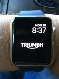 Apple Watch Triumphmotorcycle Background Apple Watch Triumph Motorcycles Apple