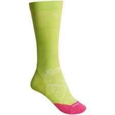Smartwool Phd Run Graduated Compression Ultralight Socks Merino Wool Over The Calf For Women In Smartwool Green 2n Smartwool Graduated Compression Women