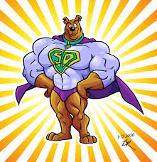 Please try to stick with one mouth at a time. Superhero Scrappy Doo By Retrouniverseart On Deviantart