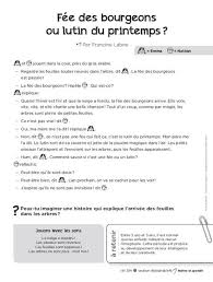 fee des bourgeons ou lutin du printemps une histoire en texte et en images pour enfant de 1 a 5 ans telecha comprehension de lecture conte enfant printemps