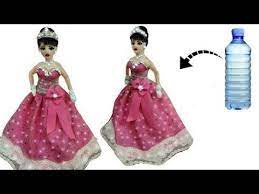 How To Make A Small Doll With Plastic Bottle Plastic Bottle Doll Diy Youtube Diy Doll Plastic Bottles Small Plastic Bottles