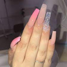 Poppinsnm On Instagram Which Set Poppinsnm Nails Acrylics Acrylicnails Ombre Ombrenails O Acrylic Nails Pink Acrylic Nails Ombre Acrylic Nails
