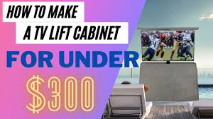 This post also contains affiliate links for your convenience (which means if you make a purchase after clicking a link, i earn a small commission, but it won't cost you a penny more)! How To Build A Tv Lift Cabinet Firgelli