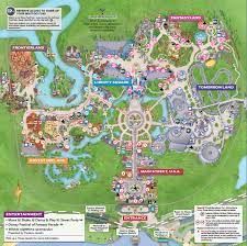 Walt Disney World Announces New Maps For The Magic Kingdom Chip And Company Viagem Para Disney World Magic Kingdom Disney Viagens