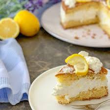 Einfache Zitronen Creme Torte Saltsugarlove Rezept Lebensmittel Essen Zitronen Creme Torten