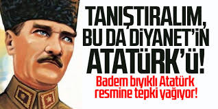 Mustafa kemal atatürk, 19 mayıs 1881 yılında selanik'te doğdu. Tanistiralim Bu Da Diyanet In Ataturk U Badem Biyikli Ataturk Resmine Tepki Yagiyor Karadeniz Gazetesi