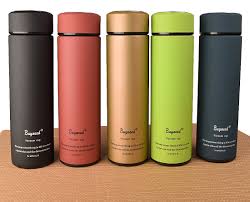 Robot Check Coffee Thermos Tea Flask Insulated Cups