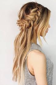 Tuck & braided half up braids and curls are a perfect pair. 15 Flirty And Chic Christmas Half Updos Styleoholic