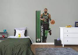 Basketball Bedroom Kyrie Irving Growth Chart Wall Decal Visit Us And Follow Us On Pinterest For All Your Home Dec Basketball Bedroom Home Decor Boys Bedrooms