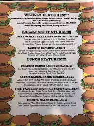 Menu is for informational purposes only. Menu Of The Scratch Kitchen Anthracite Room In Plains Pa 18702
