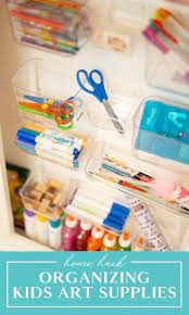 Pin On Arts Crafts Supply Storage And Organization For Kids