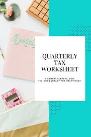 Quarterly Tax Payment Calculator Amy Northard Cpa The Accountant For Creatives In 2020 Small Business Accounting Small Business Tax Quarterly Taxes