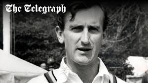 Ted Dexter, supremely powerful England and Sussex batsman dubbed 'Lord Ted'  who became a national figure well beyond cricket