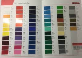 Oracal 651 Color Chart