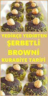 serbetli browni kurabiye food breakfast pasta