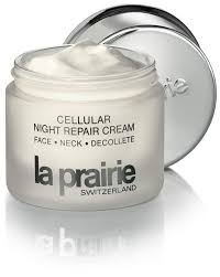 Creme Cellulaire Reparatrice De Nuit Visage Et Decollete La Prairie 242 Creme Pour Le Visage Visage Creme