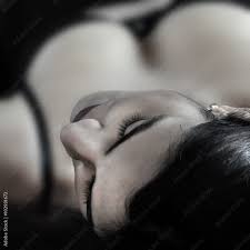 Indian Woman Sleeping Stock Photo | Adobe Stock