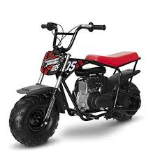 Black And Red Motorcycle Monster Moto Mm B105 Rbs Black Red Gas Mini Bike With Front Suspension 105cc 3 5hp Classic 105cc Mini Bike Pit Bike Motorcycle Camping Gear