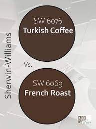 The actual paint and wood stain colours may vary from the images displayed on this web site. Sherwin Williams Turkish Coffee Sw 6076 Review A Deep Brown With Good Taste Knockoffdecor Com