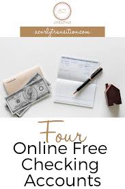 Four Online Free Checking Accounts A Curly Transition Checking Account Free Checking Business Bank Account