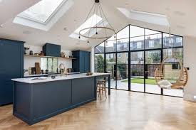 Phototheque 40 Cuisines Declinent Le Bleu A Volonte Deco Maison Sejour Cuisine Projet Maison