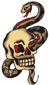 Skull Snake Vulture Graffix Sailor Jerry Tattoo Flash Sailor Jerry Tattoos Sailor Tattoos
