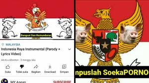 Lambang malaysia, atau disebut jata negara di malaysia terdiri dari perisai yang ditopang dua harimau. Heboh Parodi Lagu Indonesia Raya Apa Hukuman Penghinaan Lagu Kebangsaan