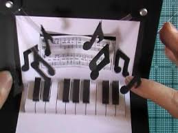 Have fun creating cards with your whole family. Video To Make This Pop Up Card On This Page Cards Handmade Musical Greeting Cards Musical Cards