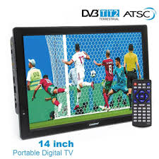 Your price for this item is $ 149.99. Buy 14 Inch Portable Hdmi 1080p Color Tv Dvb T2 Atsc Digital Analog H 265 Small Car Tv Small Appliance At Affordable Prices Free Shipping Real Reviews With Photos Joom