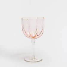 Maybe you would like to learn more about one of these? Pink Flower Shaped Wine Glass Tableware Zara Home Serbia Glass Tableware Wine Glass