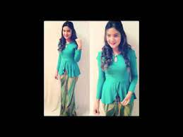 Potongan kami terkini dan sopan. Baju Kurung Moden Baju Kurung Modern Terkini Youtube