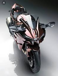 Ultimate Dream Bike Rose Gold Chrome Plated Futuristic Motorcycle Motorcycle Sports Bikes Motorcycles