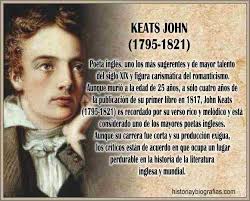 Biografia de Keats John Vida Obra Literaria del Poeta