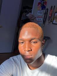 With the prevalence of medium length styles, you are. Ausahan Thomas On Twitter Black Men With Blond Hair Time To Be Myself