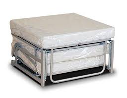 Pouf Lit Pliant Lit D 39 Appoint Avec Matelas En Mousse Polyurethane Couchage 70x200 Cm Matelas En Mousse Lits Pliants Pouf