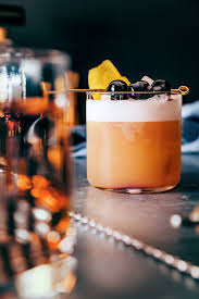 Amaretto Sour With Aquafaba Recipe Amaretto Sour Aquafaba Sour Cocktail