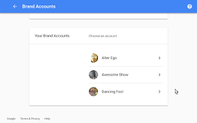 Check spelling or type a new query. Manage Your Google Brand Accounts For Youtube Google And Photos