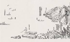 徐冰說符號對中國人來說是相當重要的 2010年他挪用並重組了 芥子園畫傳 中的造形符號 創造了另一個大千世界 芥子園山水卷 此為作品局部 art image home decor decals