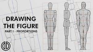 Drawing The Human Figure! - Proportions - Tutorial [Part I] - Youtube