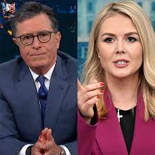 You Wanted Airtime. Now You've Got a Legacy.” — Karoline Leavitt "Destroyed"  the Late-Night Talk Show, Causing the Studio to Spiral Into Chaos Live on  Air… But Stephen Colbert Struck Back With